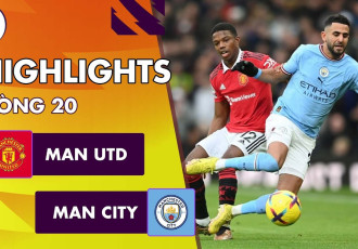 Highlights trận Man United vs Man City vòng 20 Ngoại Hạng Anh 22/23