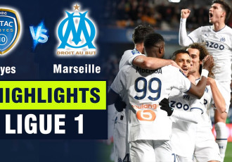 Highlights Troyes vs Marseille giải Ligue 1 2022-23